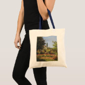 開花園アットザインテアドレスバイクロード・モネ トートバッグ (正面(商品))