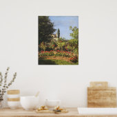 開花園アットザインテアドレスバイクロード・モネ ポスター (キッチン)