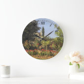 開花園アットザインテアドレスバイクロード・モネ ラージ壁時計 (ホーム)