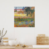開花園1888ビンセント・ヴァン・ゴッホファインアート ポスター (キッチン)