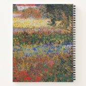 開花園 – ビンセント・ヴァン・ゴッホ ノートブック (裏面)