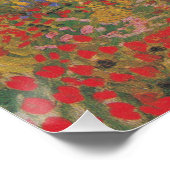 開花園 – ビンセント・ヴァン・ゴッホ ポスター (コーナー)