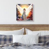 開花希望の少女 キャンバスプリント (インサイチュ (寝室))