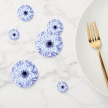 開花式フラワーテーブル紙吹雪