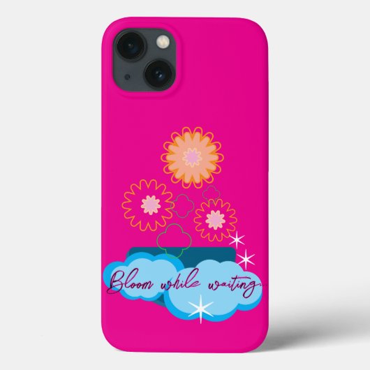 開花待ち中Iphone 13ケース Case-Mate iPhoneケース (裏面)