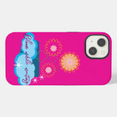 開花待ち中Iphone 13ケース iPhoneケース (裏面横)