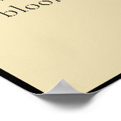 開花感動的やる気を起こさせる ポスター (角)