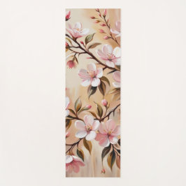 開花枝バスタオル ヨガマット