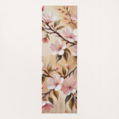 開花枝バスタオル ヨガマット (裏面)