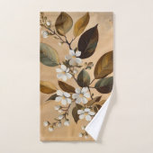 開花枝10バスタオル バスタオルセット (ハンドタオル)