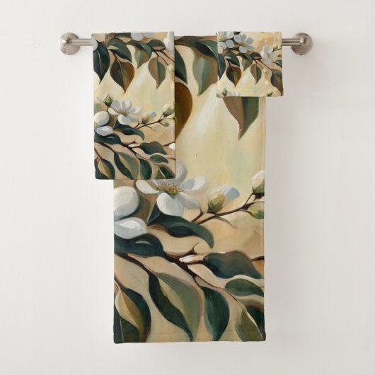 開花枝12バスタオル バスタオルセット (インサイチュ)