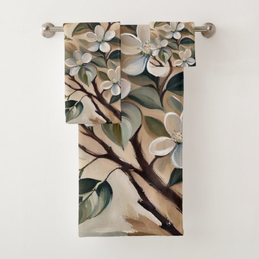 開花枝13バスタオル バスタオルセット (インサイチュ)