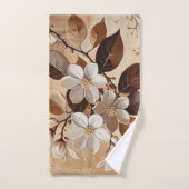 開花枝16バスタオル バスタオルセット (ハンドタオル)