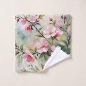 開花枝2バスタオル バスタオルセット (ウォッシュタオル)