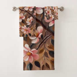 開花枝3バスタオル バスタオルセット