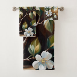 開花枝5バスタオル バスタオルセット