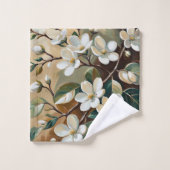 開花枝7バスタオル バスタオルセット (ウォッシュタオル)