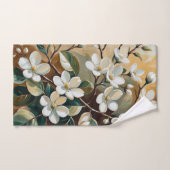 開花枝7バスタオル バスタオルセット (ハンドタオル)