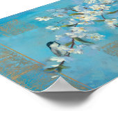 開花枝 ポスター (角)