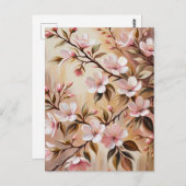 開花枝 ポストカード (正面/裏面)