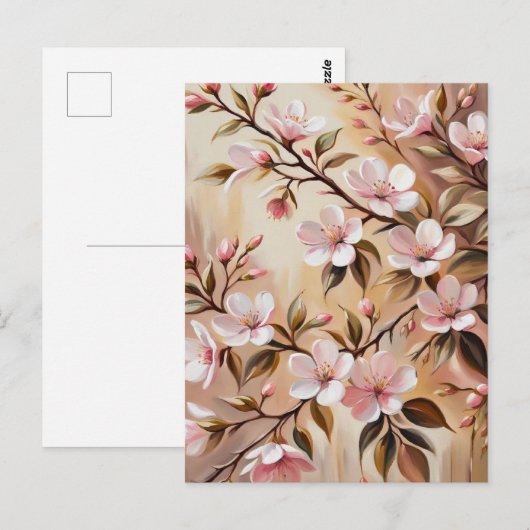 開花枝 ポストカード (正面/裏面)