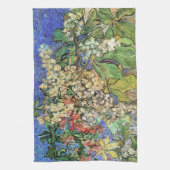 開花栗の枝バイビンセント・ヴァン・ゴッホ キッチンタオル (縦)