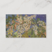 開花栗の枝バイビンセント・ヴァン・ゴッホ 名刺 (裏面)