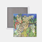 開花栗の枝ビンセントヴァンゴッホ マグネット (正面/裏面)