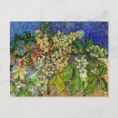 開花栗の枝ヴァンゴッホファインアート ポストカード (正面)