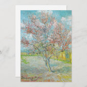 開花桃の木 | ビンセント・ヴァン・ゴッホ (正面/裏面)