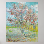開花桃の木 | ビンセント・ヴァン・ゴッホ ポスター (正面)