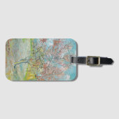 開花桃の木 | ビンセント・ヴァン・ゴッホ ラゲッジタグ (正面横)