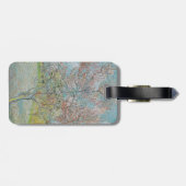 開花桃の木 ラゲッジタグ (裏面横)