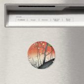 開花梅広重 マグネット (インサイチュ (食洗機))