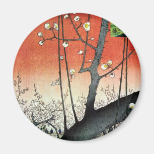 開花梅広重 マグネット