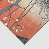 開花梅広重 薄葉紙 (詳細)