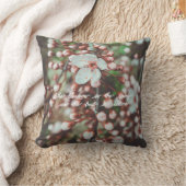 開花梅 クッション (ブランケット)