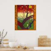 開花梅(広重)ヴァンゴッホファインアート ポスター (キッチン)