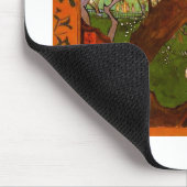 開花梅（広重）ヴァンゴッホファインアート マウスパッド (コーナー)