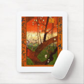 開花梅（広重）ヴァンゴッホファインアート マウスパッド (マウス)