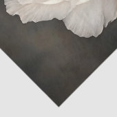 開花植物園のデコペ絵を描ージの白い牡丹 薄葉紙 (詳細)