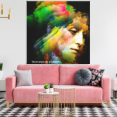 開花植物 キャンバスプリント (インサイチュ (リビング))