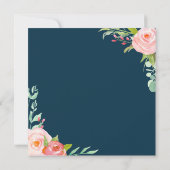 開花植物|結婚式招待状 招待状 (裏面)