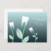 開花歯に感謝 サンキューカード (正面/裏面)