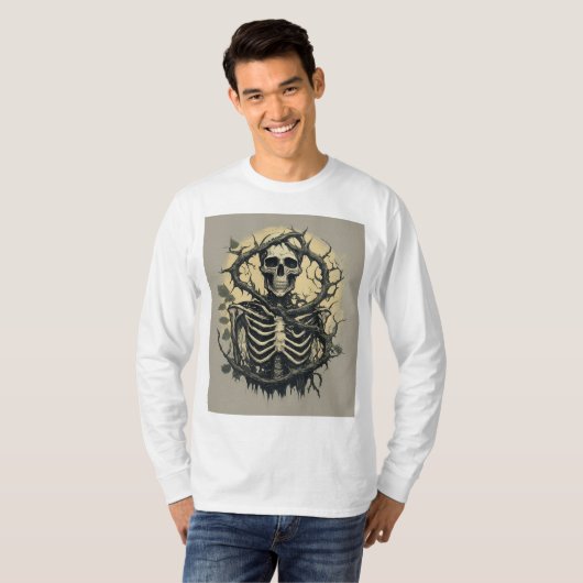 開花死亡率 Tシャツ (正面フル)