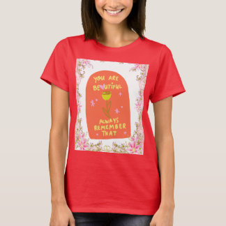 開花確認Tシャツ Tシャツ