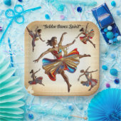 「開花移動」 ペーパープレート (パーティー)