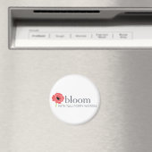 開花紅白花磁石 マグネット (インサイチュ (食洗機))