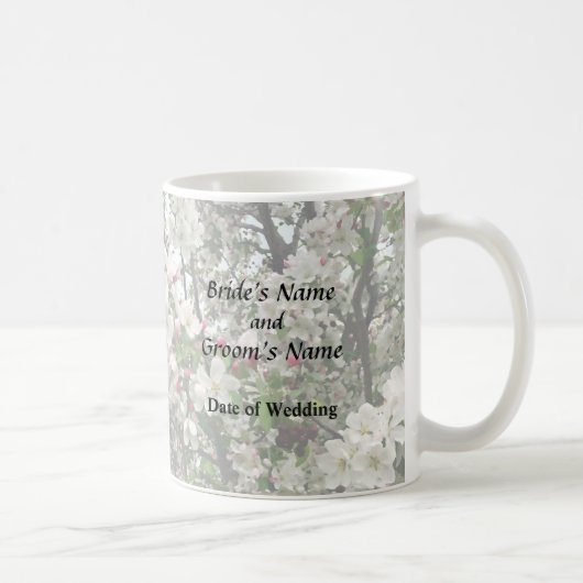 開花結婚の木 コーヒーマグカップ (右)