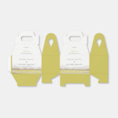 開花結婚式の引き出物ボックス内の草原 フェイバーボックス (折り畳みなし)